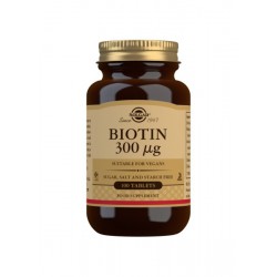 Biotina 300 mg SOLGAR 100 comprimidos