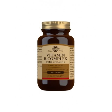 Vitamina B-complex SOLGAR 100 comprimidos