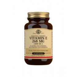 Vitamina E 400 IU 268 mg SOLGAR 50 capsulas