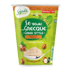 Yogur soja griego avellana SOJADE 400 gr BIO