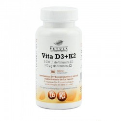 Vita D3 + K2 BETULA 90 capsulas