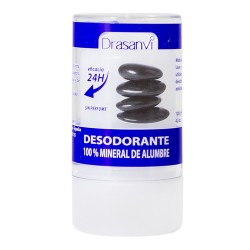 Desodorante alumbre mineral cristal DRASANVI