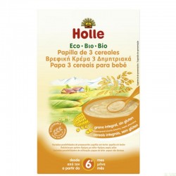 Papilla 3 cereales HOLLE 250 gr ECO