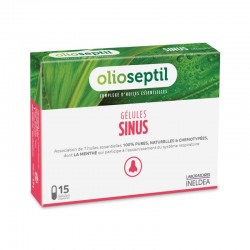Preparado aceites esenciales sinus OLIOSEPTIL 15 capsulas