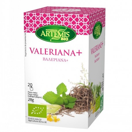 Infusion valeriana (20 filtros) ARTEMIS 30 gr