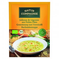 Sopa juliana verduras con pasta NATUR COMPAGNE 50 gr BIO