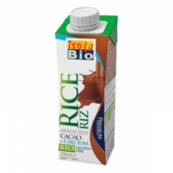 Bebida arroz calcio cacao ISOLA BIO 250 ml