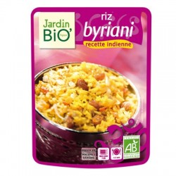 Plato preparado arroz byriani JARDIN BIO 250 gr
