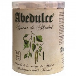 Azucar abedul sticks ABEDULCE 50x7,5 gr