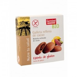 Galletas rellenas cacao sin gluten GERMINAL 200 gr bio