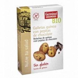 Galletas quinoa cacao gotas choco GERMINAL 250 gr BIO