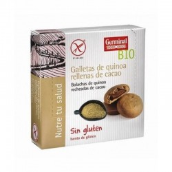 Galletas quinoa rellenas cacao GERMINAL 200 gr BIO