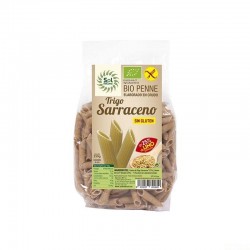 Macarron trigo sarraceno con lino sin gluten SOL NATURAL 250 gr BIO