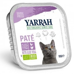 Tarrina gatos ternera pollo YARRAH 100 gr