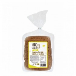 Pan molde omega 3 6 lino girasol calabaza TAHO 400 gr BIO