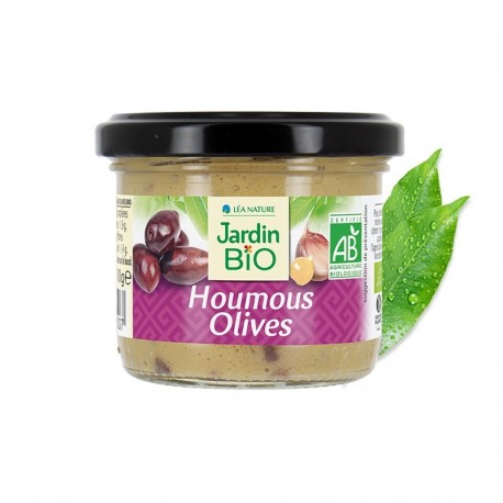 Hummus aceitunas JARDIN BIO 110 gr