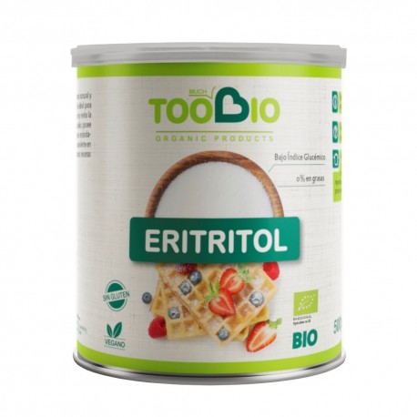 Eritritol sin gluten TOO BIO 500 gr BIO