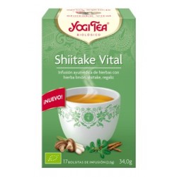 Yogi tea infusion shitake vital 17 bolsas BIO