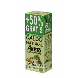 OFERTA Caldo natural verdura ANETO 1 L BIO 50% GRATIS